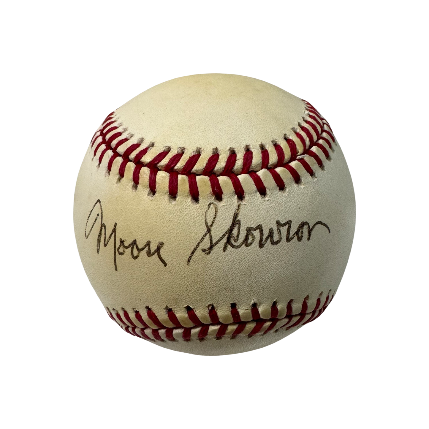 Moose Skowron Autographed New York Yankees Official American League Baseball Beckett