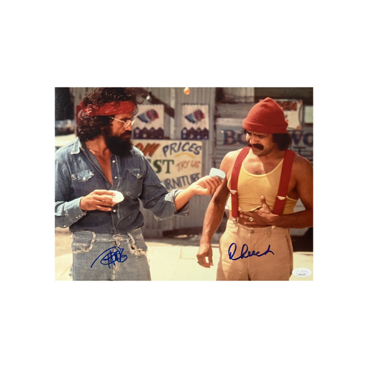 Cheech Marin & Tommy Chong Autographed Cheech & Chong 11x14 JSA