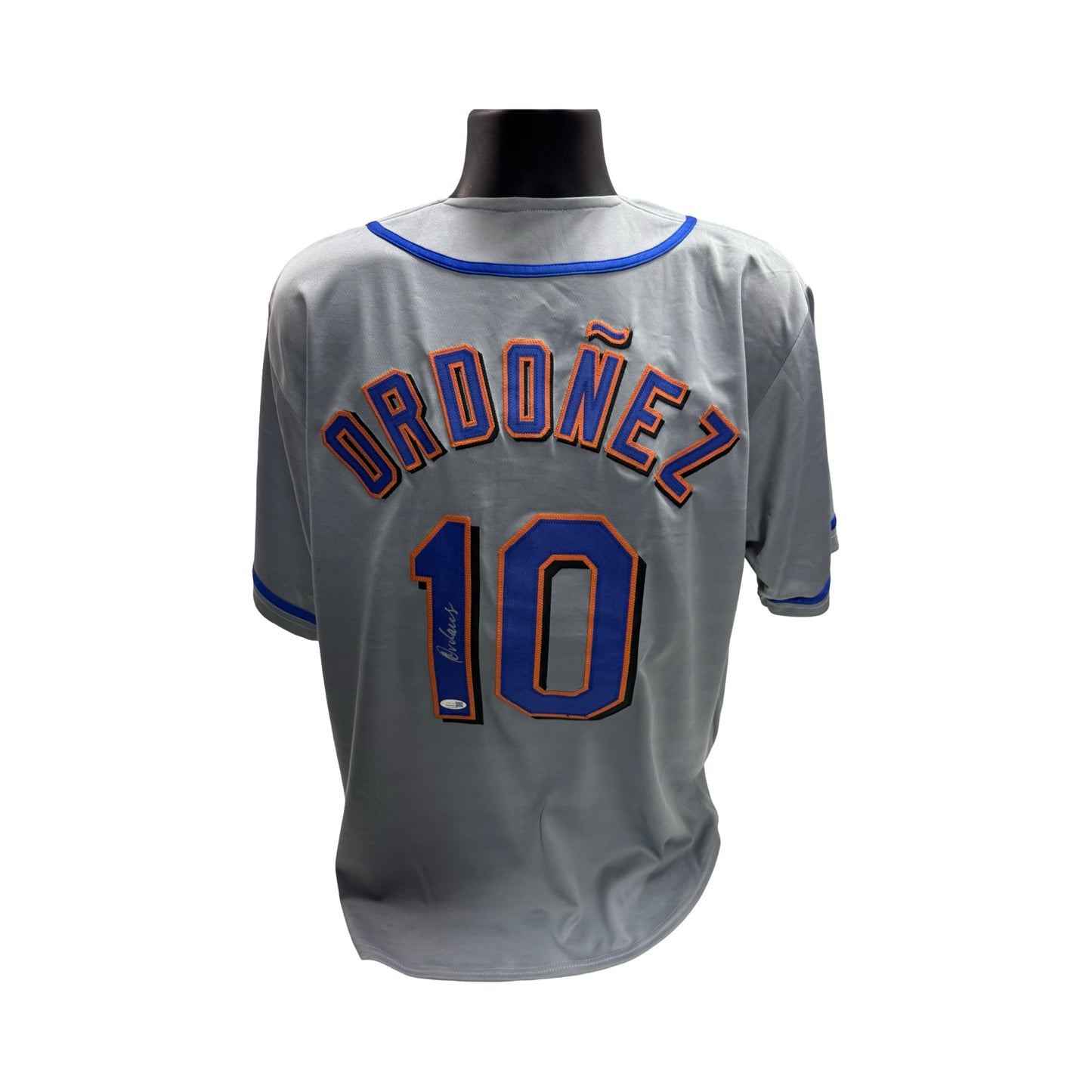 Rey Ordonez Autographed New York Mets Grey Jersey JSA