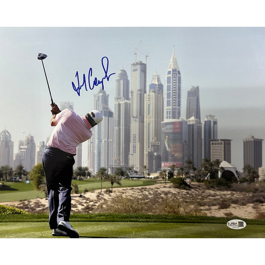 Fred Couples Autographed Swinging Back 11x14 JSA