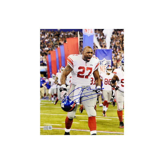 Brandon Jacobs Autographed New York Giants Scream 8x10 Steiner CX