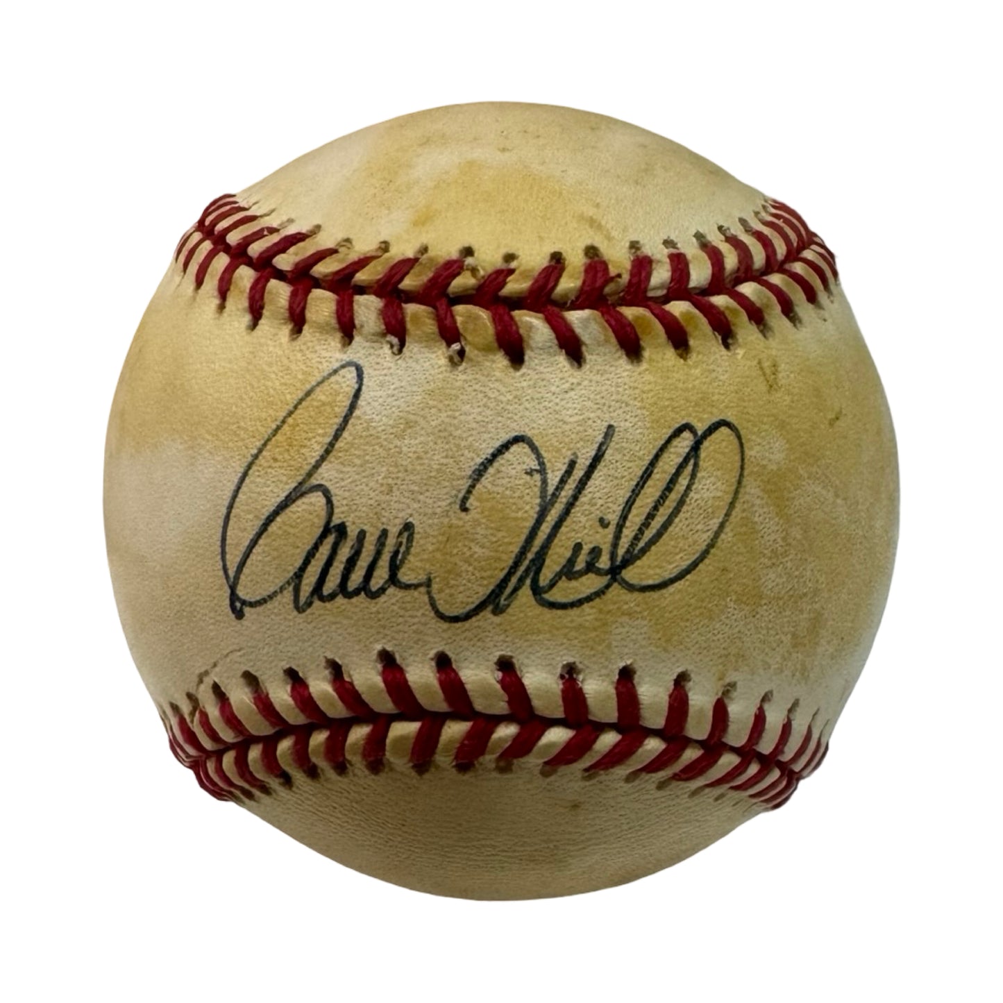 Paul O’Neill Autographed OMLB Beckett BAS Toned