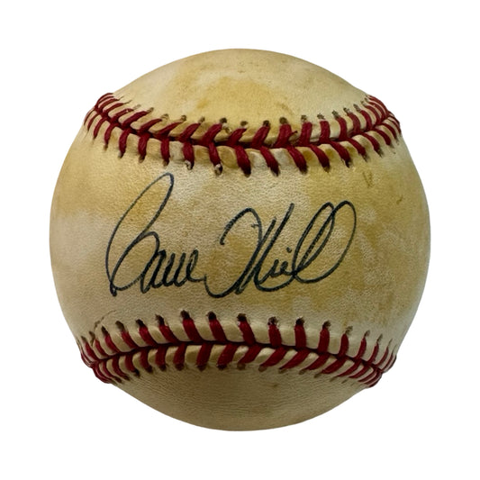 Paul O’Neill Autographed OMLB Beckett BAS Toned
