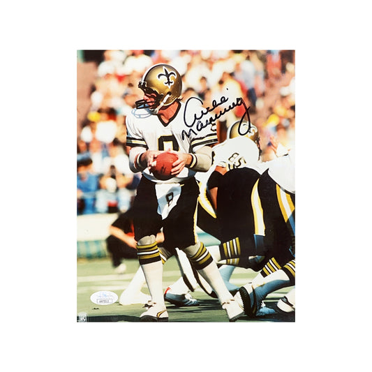 Archie Manning Autographed New Orleans Saints 8x10 JSA