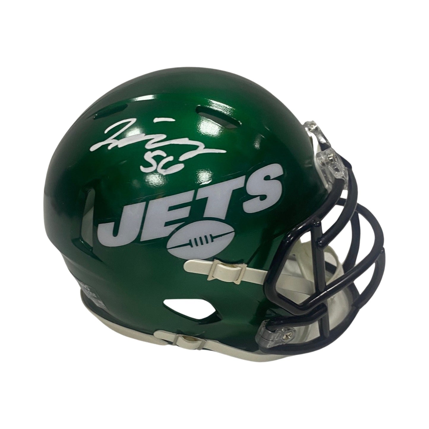 Quincy Williams Autographed New York Jets Speed Mini Mini Helmet Steiner CX