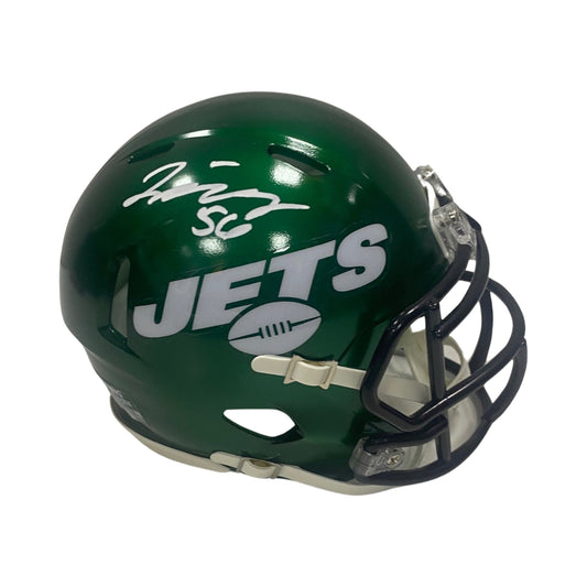 Quincy Williams Autographed New York Jets Speed Mini Mini Helmet Steiner CX
