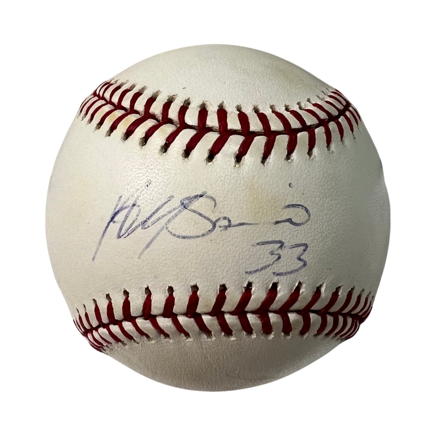Alfonso Soriano Autographed OMLB JSA