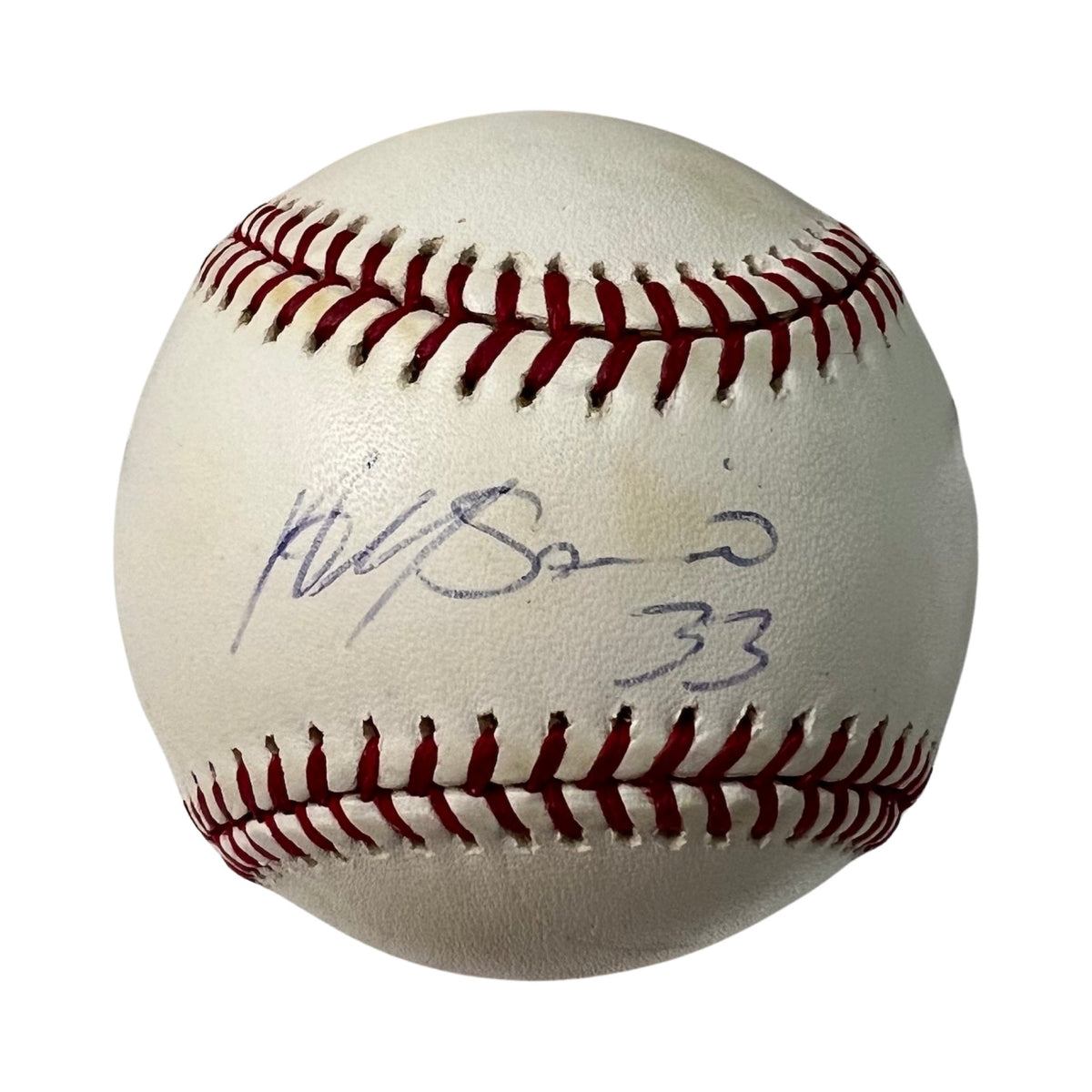Alfonso Soriano Autographed OMLB JSA