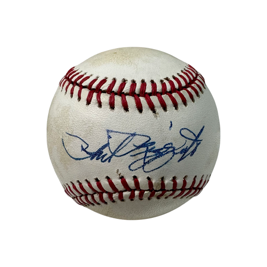 Phil Rizzuto Autographed New York Yankees Official American League Baseball Beckett