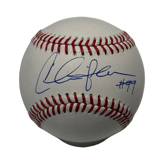 Charlie Sheen Autographed Major League OMLB Beckett BAS