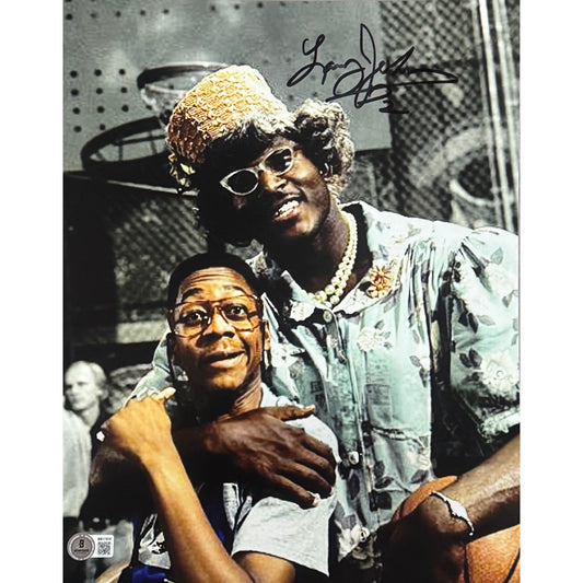 Larry Johnson Close Up Urkle Autographed Black Ink 11x14 Beckett BAS