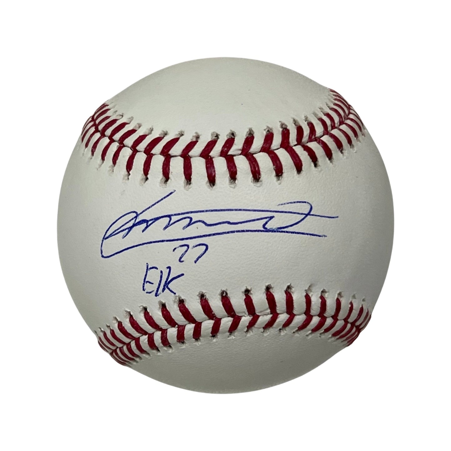 Vladimir Guerrero Jr Autographed Toronto Blue Jays OMLB El K Inscription JSA