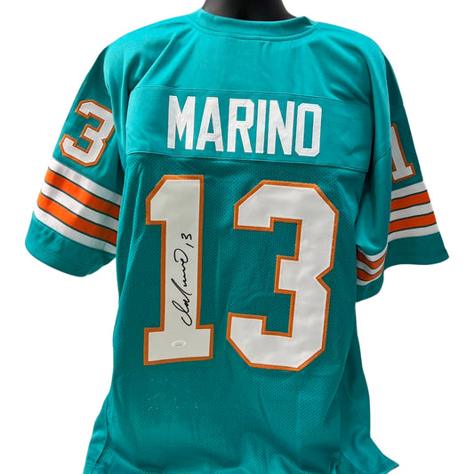 Dan Marino Autographed Miami Dolphins Teal Jersey JSA