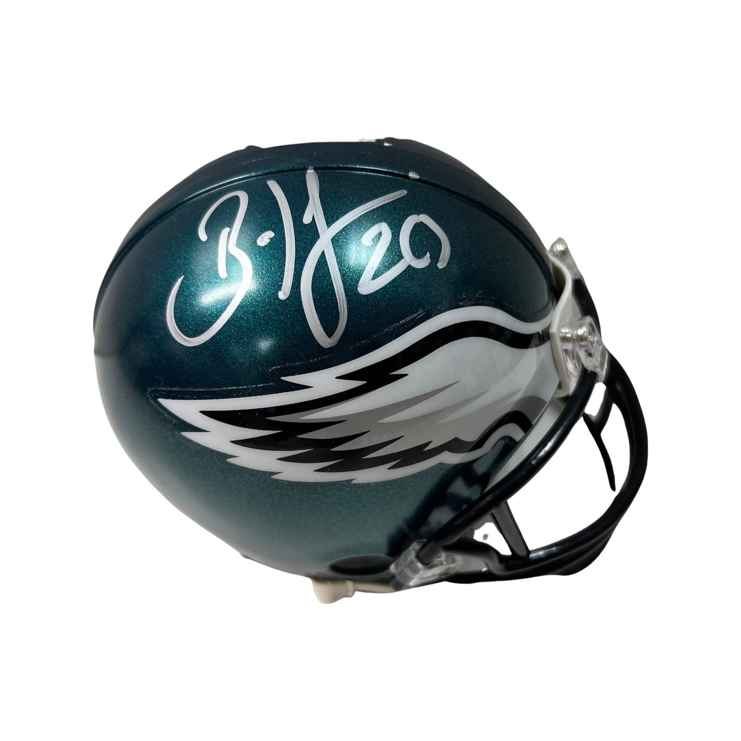 Brian Dawkins Autographed Philadelphia Eagles Mini Helmet JSA