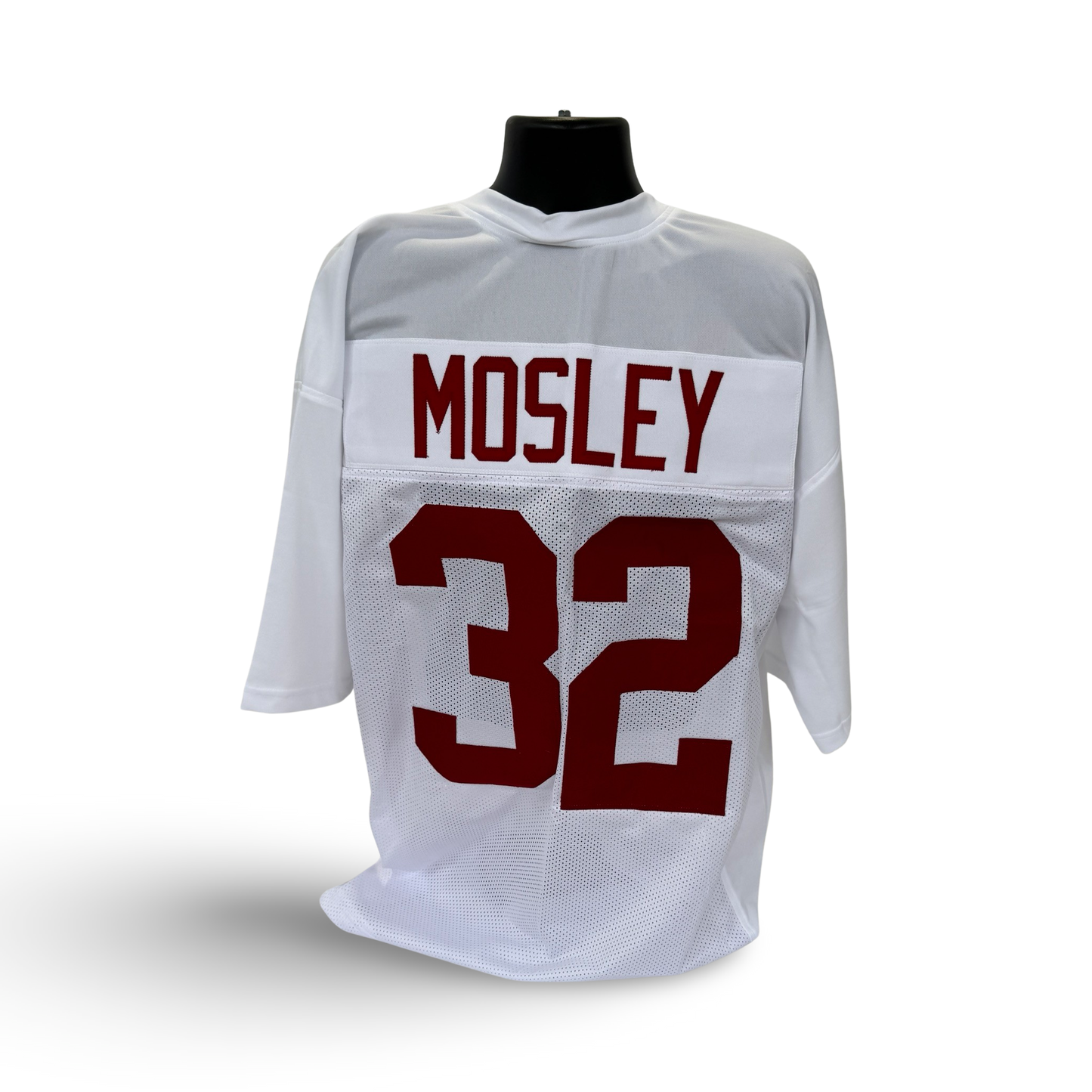 CJ Mosley Unsigned University of Alabama Crimson Tide White Custom Jersey