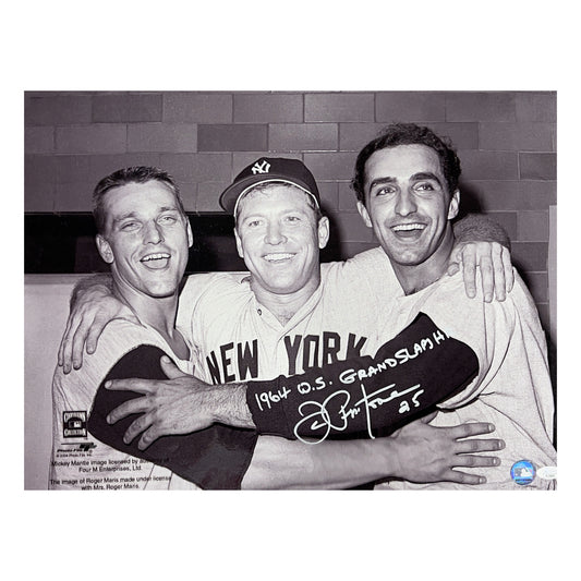 Joe Pepitone Autographed New York Yankees 16x20 “1964 WS Grand Slam HR” Inscription JSA
