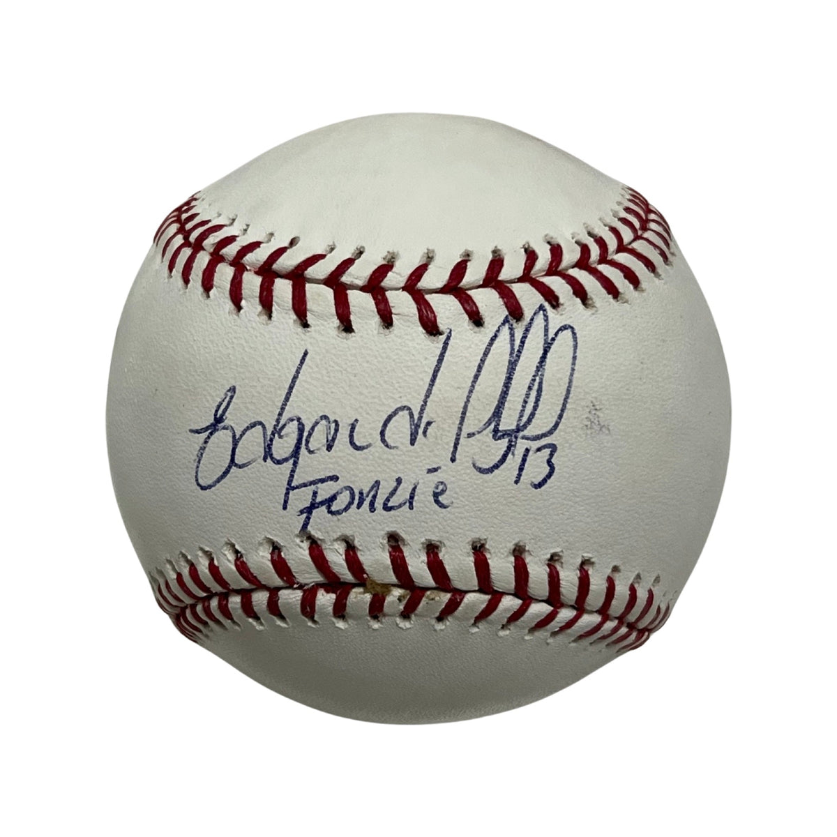 Edgardo Alfonzo Autographed OMLB Fonzie Inscription JSA