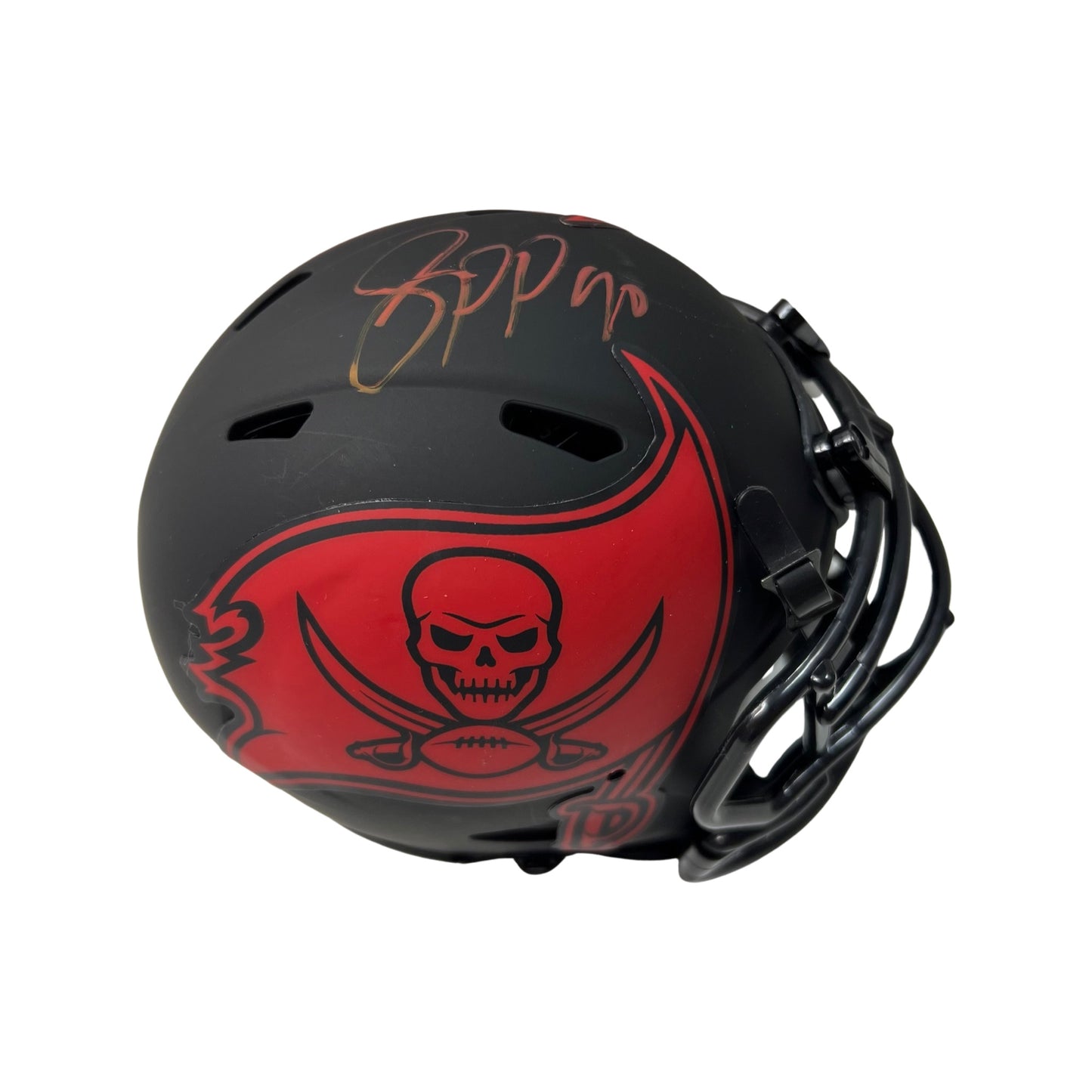Jason Pierre Paul Autographed Tampa Bay Buccaneers Eclipse Mini Helmet Beckett