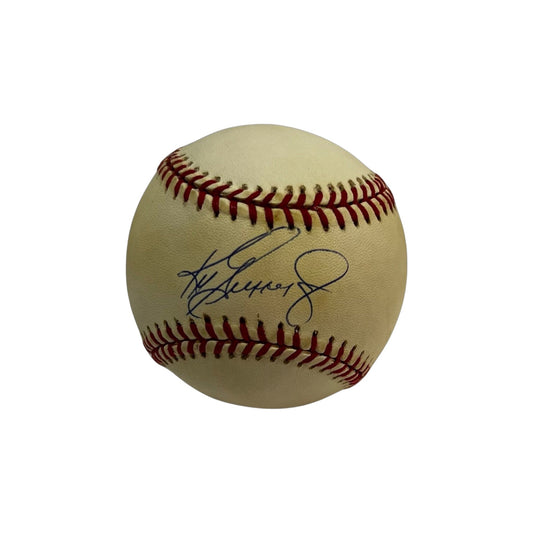 Ken Griffey Jr Autographed Official American League Baseball Upper Deck
