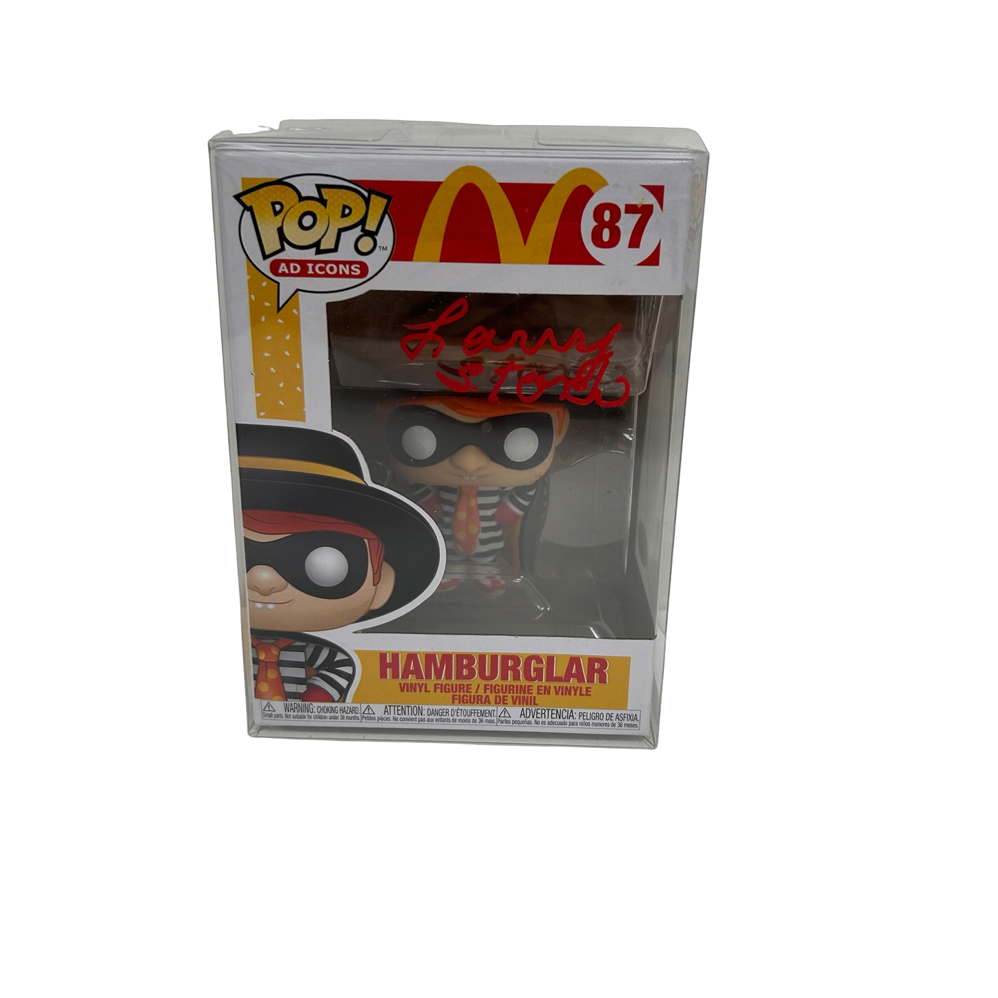 Larry Storch Autographed Hamburglar Funko Pop JSA