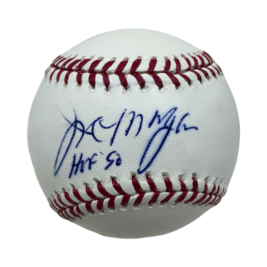 Joe Morgan Autographed OMLB HOF 90 Inscription JSA