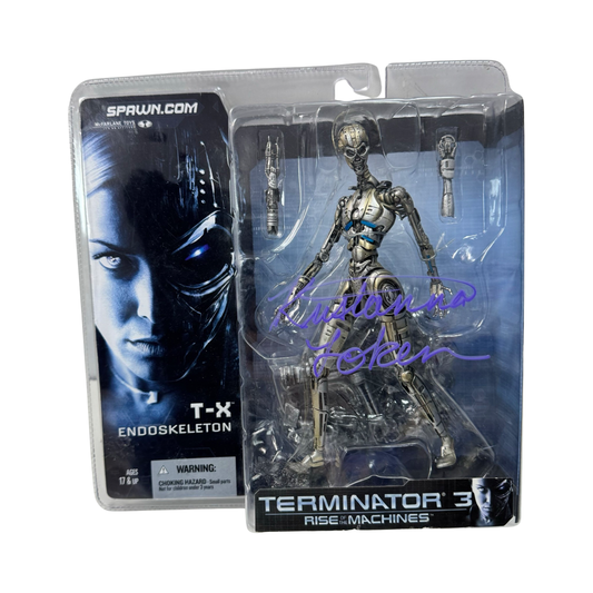 Kristanna Loken Autographed Terminator 3 Action Figure Beckett