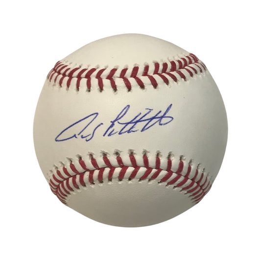 Andy Pettitte Autographed New York Yankees OMLB Fanatics