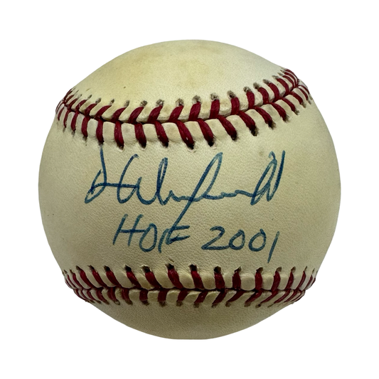 Dave Winfield Autographed Official National League Baseball “HOF 2001” Inscription JSA