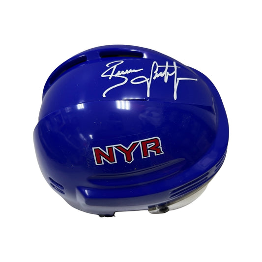Adam Graves Autographed New York Rangers Blue Jersey “94 Cup” Inscript – BG Autographs