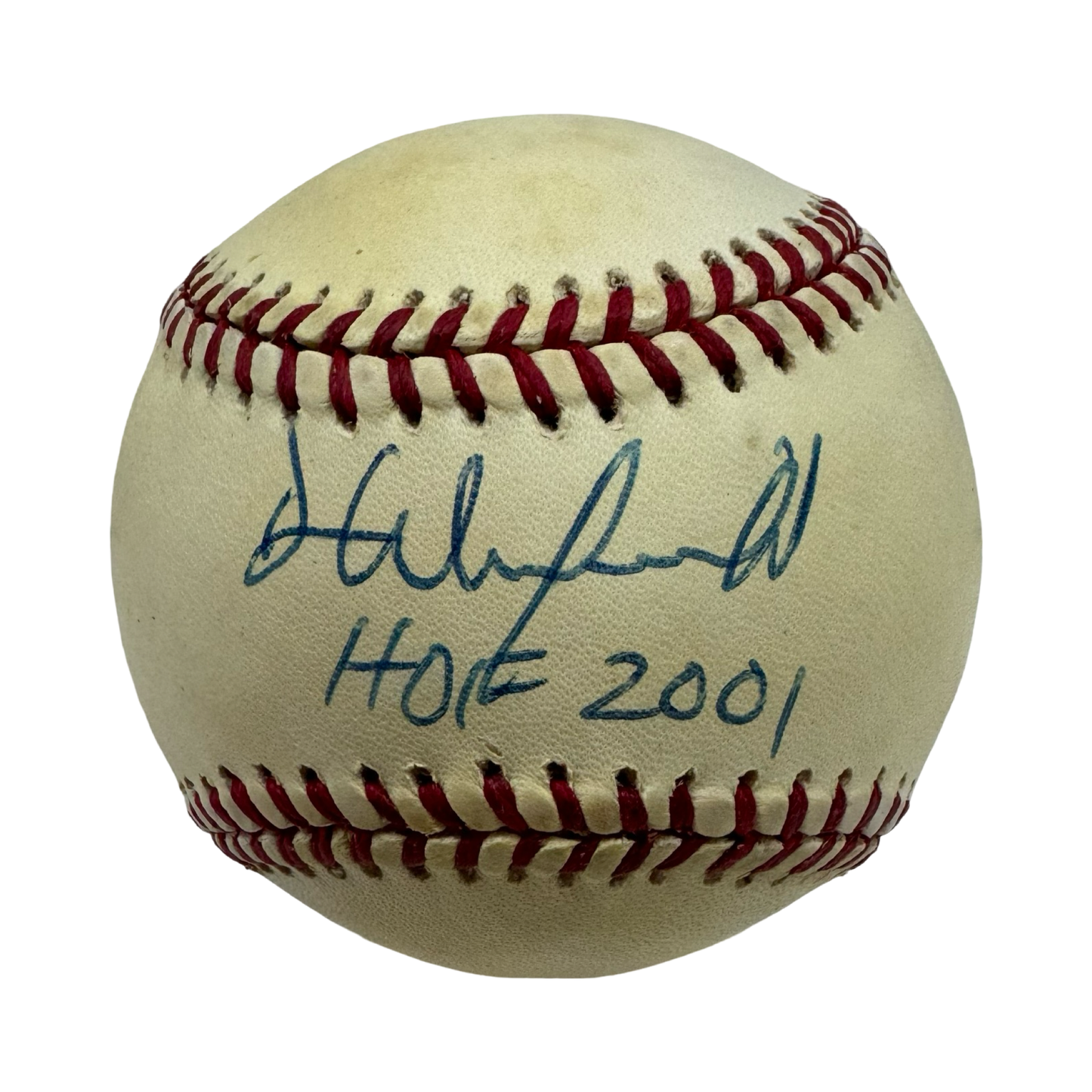 Dave Winfield Autographed Official National League Baseball HOF 2001 Inscription JSA