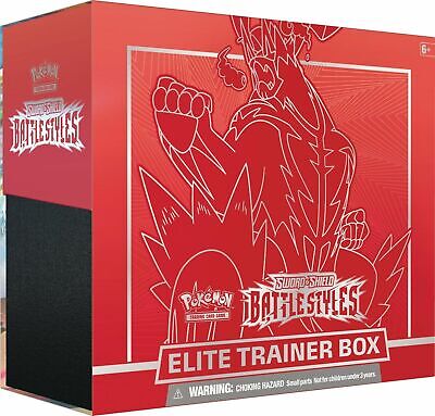 Pokémon Sword & Shield Battle Styles (Red) - Elite Trainer Box