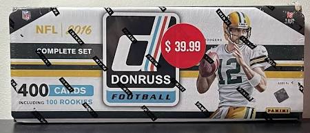 2016 NFL Donruss Football Complete Set