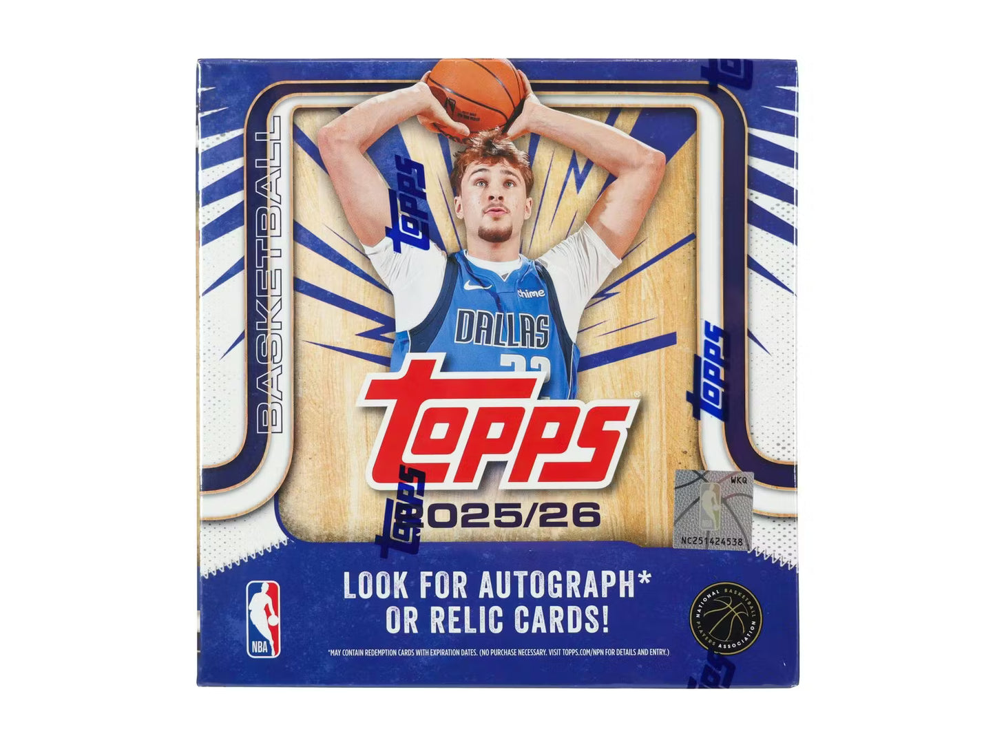 2025-26 Topps NBA Basketball Mega Box