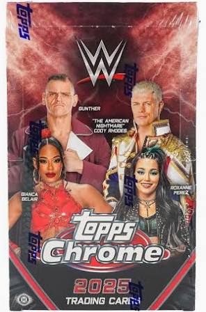 2025 WWE Topps Chrome - Hobby Box