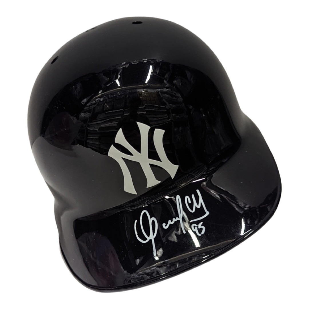 Oswaldo Cabrera Autographed New York Yankees Batting Helmet Steiner CX