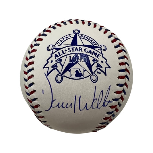 David Wells Autographed 1995 All Star Game Logo Baseball JSA