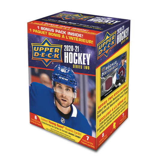 2020-21 Upper Deck NHL Series 2 Blaster Box
