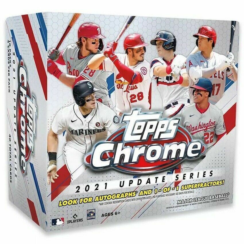 2021 Topps Chrome Update MLB