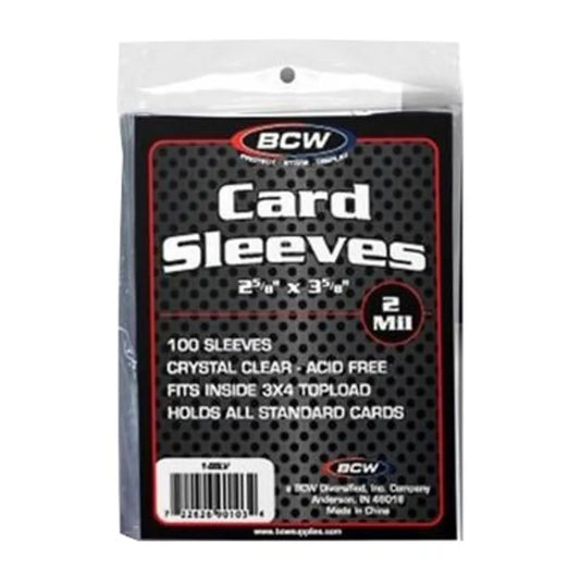 BCW 2 Mil Card Soft Sleeve