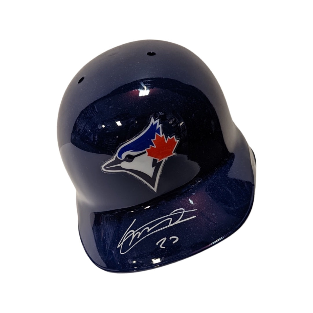 Vladimir Guerrero Jr Autographed Toronto Blue Jays Batting Helmet Beckett