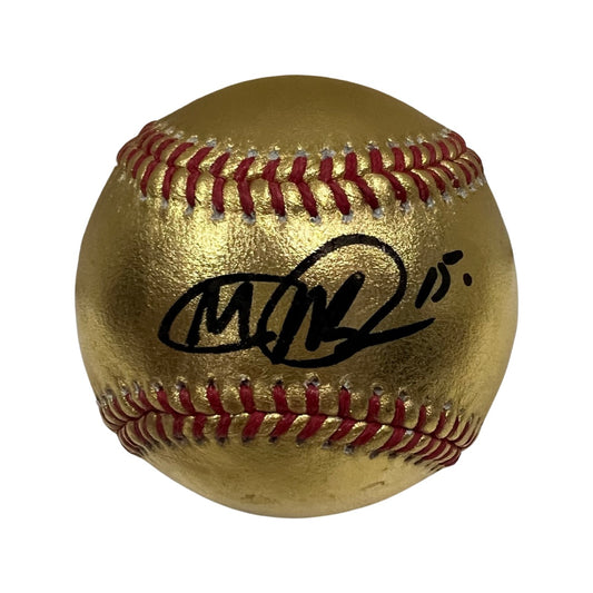 Megan Rapinoe Autographed Gold OMLB Steiner CX