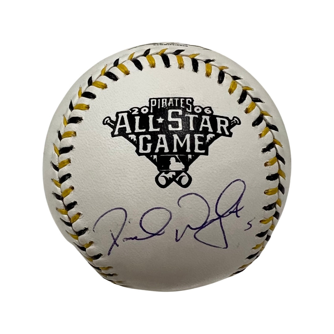 David Wright Autographed New York Mets 2006 All Star Game Logo Baseball JSA