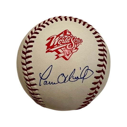 Paul O’Neill Autographed New York Yankees 1998 World Series Logo Baseball JSA