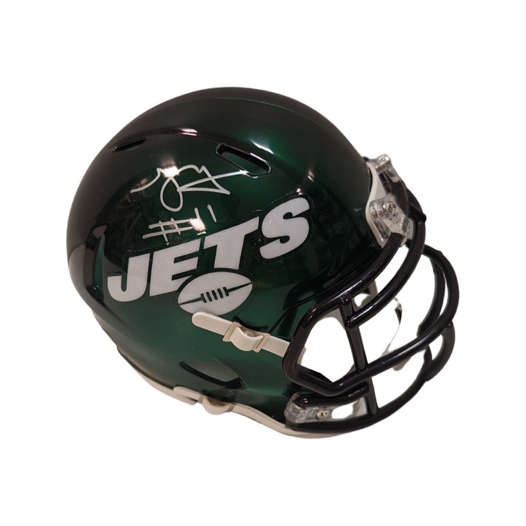 Robby Anderson Autographed New York Jets Mini Helmet JSA