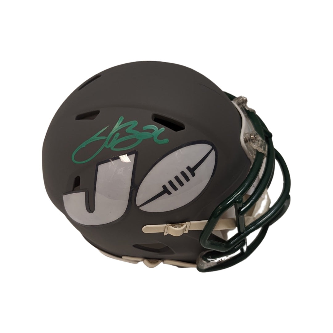 Leveon Bell Autographed New York Jets Amp Mini Helmet JSA