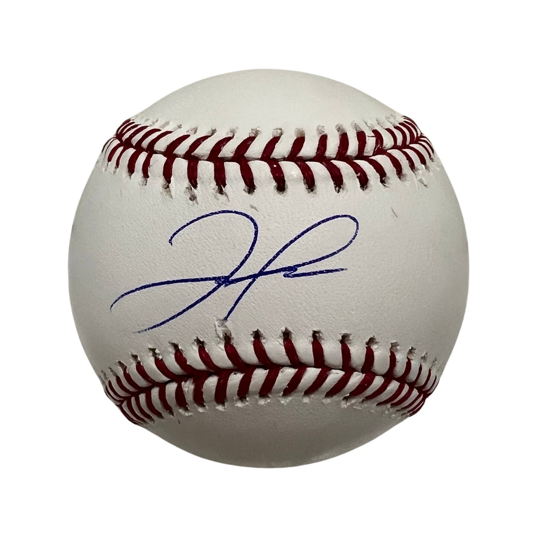 Jose Trevino Autographed New York Yankees OMLB Fanatics – BG Autographs