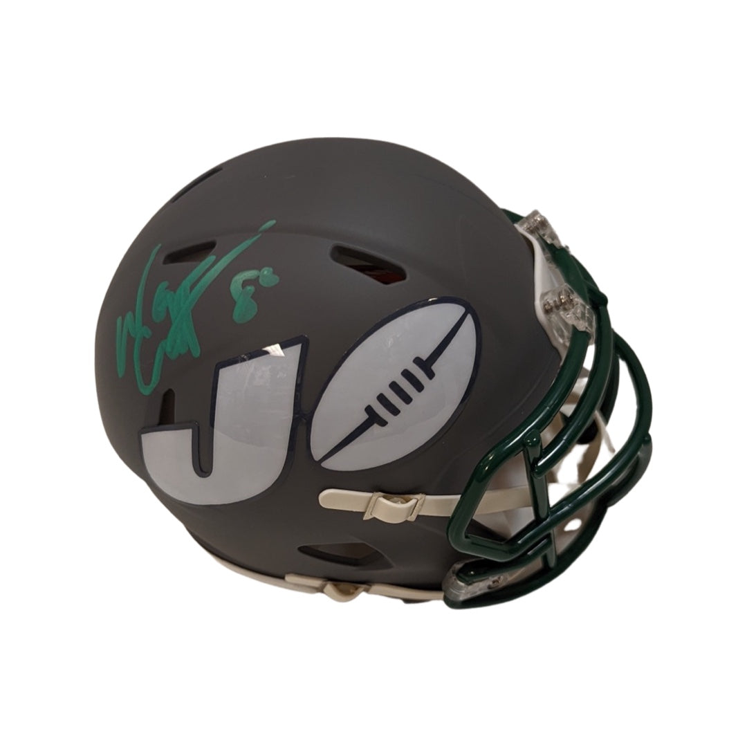 Wayne Chrebet Autographed New York Jets Amp Mini Helmet JSA
