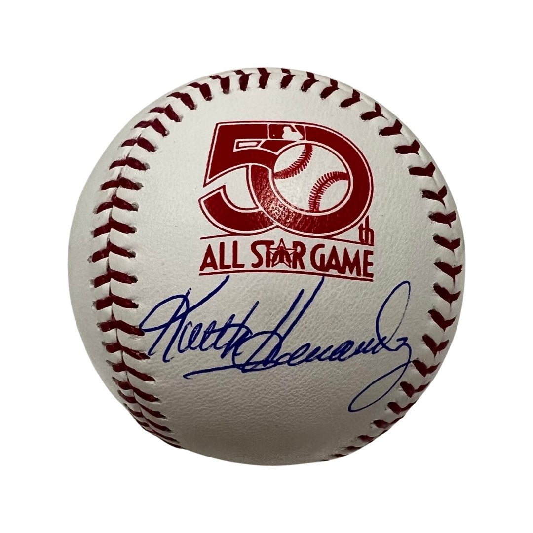 Keith Hernandez Autographed 1979 All Star Game Logo Baseball JSA