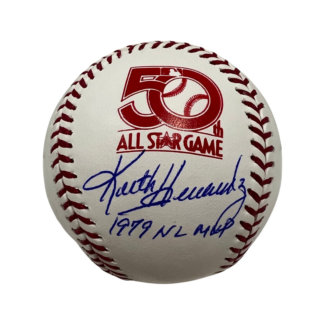 Keith Hernandez Autographed 1979 All Star Game Logo Baseball “1979 NL MVP” Inscription JSA