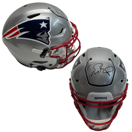 Tom Brady Autographed New England Patriots Speed Flex Helmet Fanatics